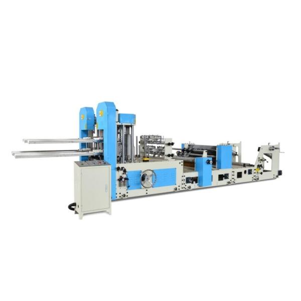 Quality 1/4 1/6 1/8 Napkin Folding Machine With Embossing Function Glue Lamination for sale