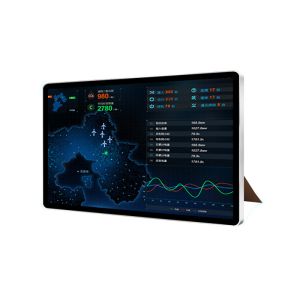 Thin Comercial Hmi Front Open Frame Embedded Ip65 Wall Mount Screen Monitor Industrial All-in-One Display and Control Device