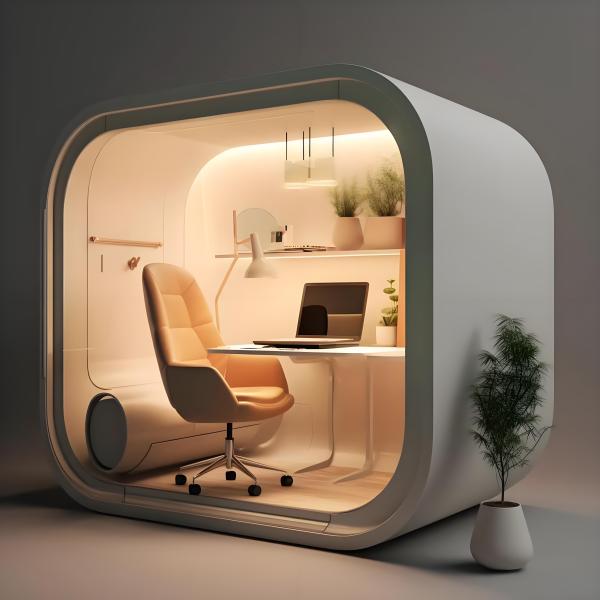 Space-Saving Prefab Container House - Modular Mobile Tiny Home with Quick Assembly Design
