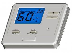  Single Stage 1 Heat 1 Cool Digital Boiler Thermostat Non - Programmable Manufactures