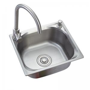  304 Under Counter Stainless Steel Sink Brushed One bowl Family Use Manufactures
