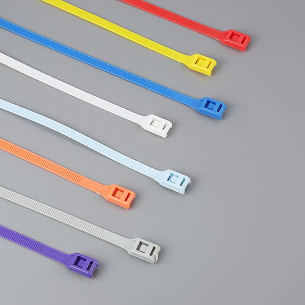 Flexible Plastic Slip Ties Self Locking Standard Sizes Professional Versatile