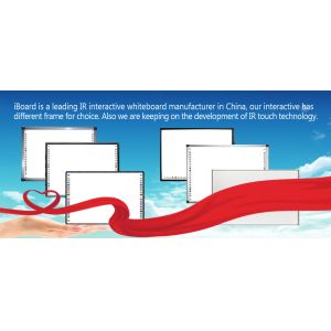 Iron Sheet IR Interactive Whiteboard With Windows Operating System And USB Data