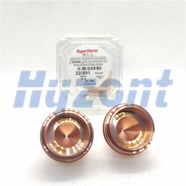 Quality Hypertherm 20891 50A O2-MS Plasma Torch Consumables for sale