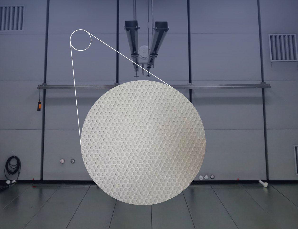 Panel Composite Sound Absorber Anechoic Room
