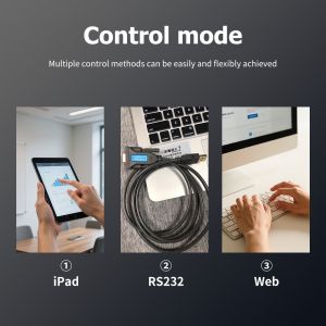 Versatile 8x HDMI Matrix Switcher with 30-60Hz Frequency Response and HDMI2.0