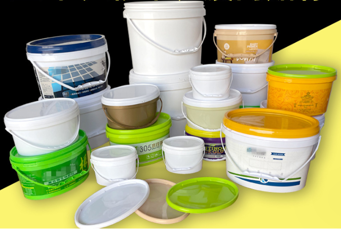 Custom-Capacity Special-Shaped Oval Plastic Packaging Bucket