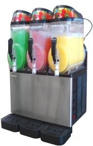  Plastic Two-Tank Stainless Steel Slush Machine XC224 For Snack Food Bar Manufactures