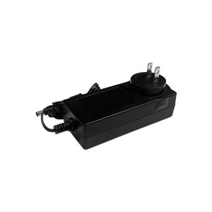 Black DC 5V 2A Interchangeable Plug Power Adapter Lightweight