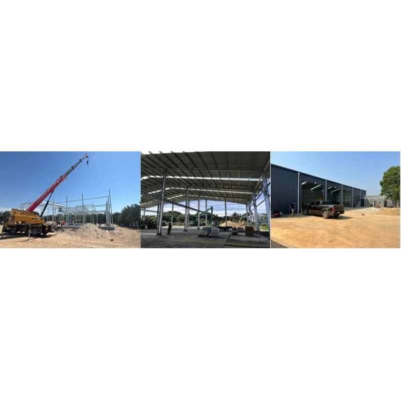 Customizable Design Prefabricated Steel Structure with High Strength H Section for Quick Assembly Steel Frame Building