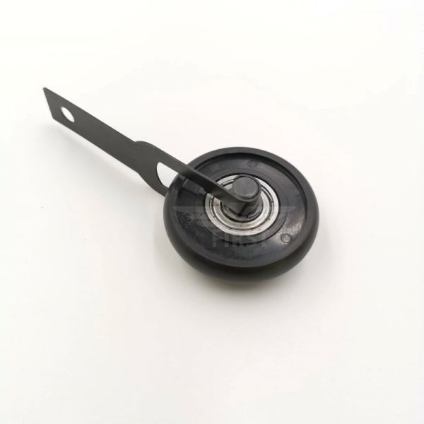 Hard Brush Wheel installation view