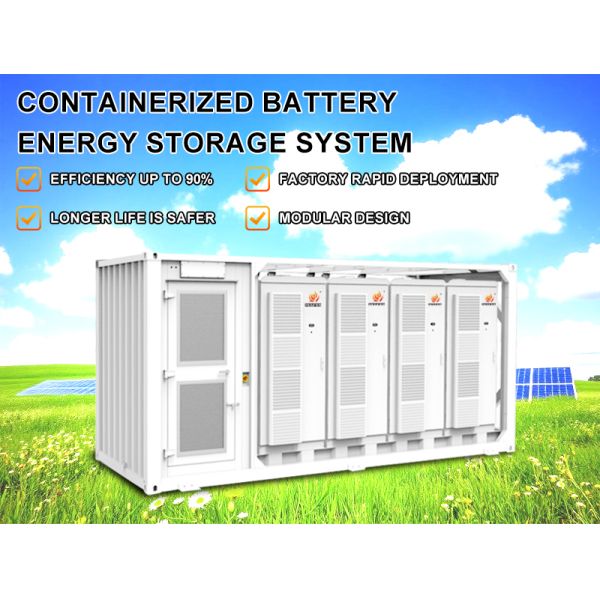 Containerized LiFePO4 BESS with Automatic Fire Fighting and Smart Temp Control