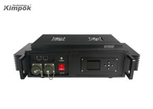 20W Ethernet Data Link Transmitter , Wireless AV Transmitter and Receiver 921600bps