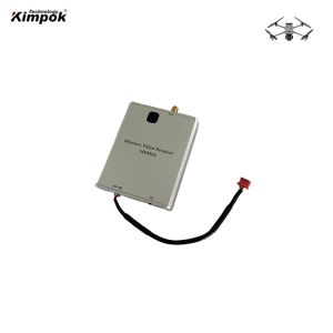 2W Wireless Analog VTX VRX 12V DC 500-600Mhz FPV Drone Video Transmitter with 8