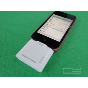 2.4 GHz Ipad 2 / Iphone / Ipod Transmitter Receiver With Wireless Output To TV