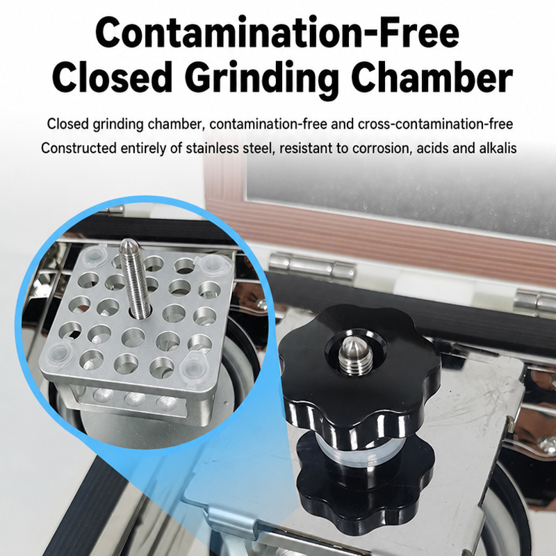 Vertical Oscillation High Throughput Tissue Grinder Multi Sample Homogenizer for University Laboratory Testing Application