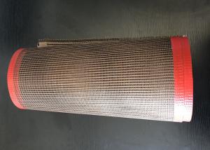  Chemical Corrosion PTFE Coated Fiberglass Conveyor Belt For Uv Printing Machine Manufactures
