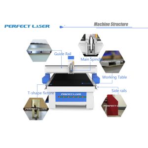 Multiple Processing 3 Axis CNC Router Machine Water Cooling With Pure Aluminum