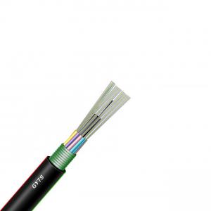 China Loose Tube Stranded GYTS Outdoor Aerial and Duct 72 Core Single Mode Fiber Optic Wire Cable on sale