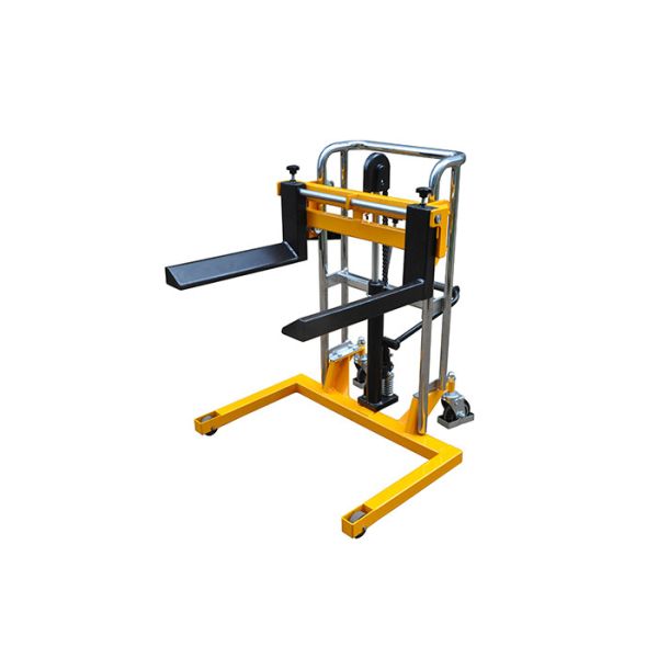 Quality PJ-R Manual Hydraulic Roll Handling Stacker Loading Capacity 400Kg for sale