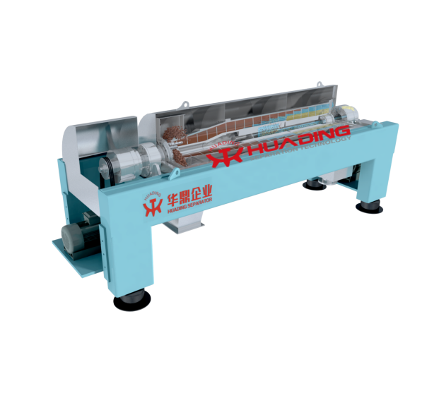 Fruit Extractor Separator Machine Three Phase Decanter Centrifugal Dewatering Centrifuge