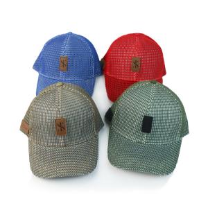  Full Mesh 6 Panel Quick Dry 58cm Fitted Baseball Cap Manufactures