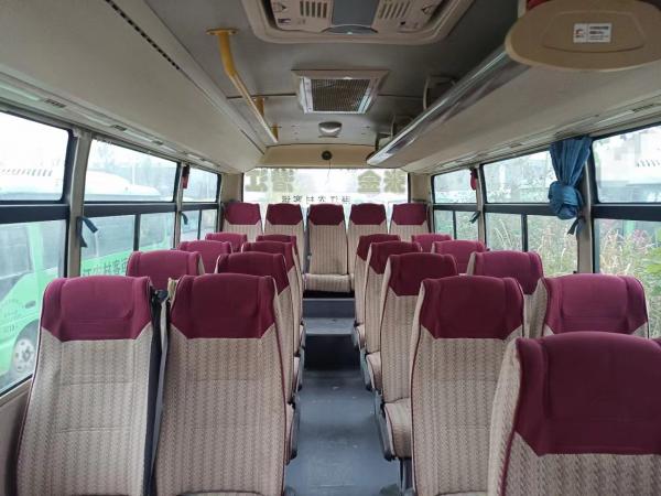 Used Mini Coach ZK6729d Youtong Front Engine Yuchai 4buses In Stock 26seats