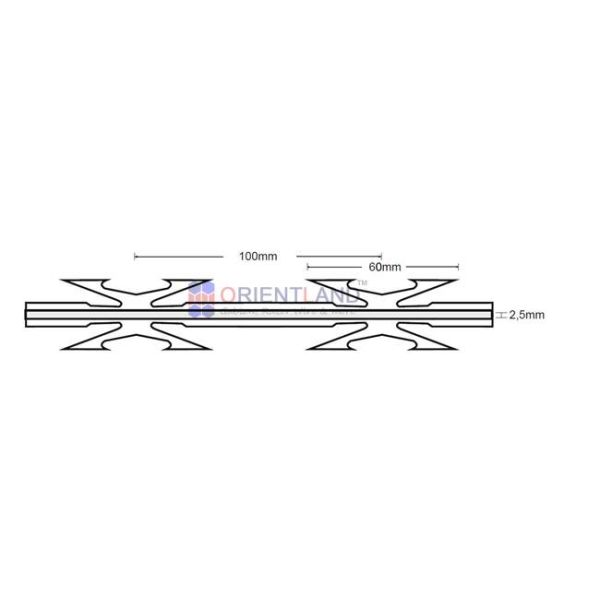 Extreme Resistance Razor Barbed Wire , Double Harpoon Security Razor Wire