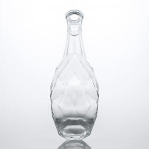  Unique Cork-Capped Super Flint Glass Bottle for Whisky Vodka Tequila Gin Rum Manufactures