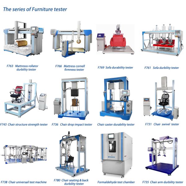 Comprehensive Mattress Rollator Fatigue Testing Machine / Multifunctional Mattress Durability Test Equipment