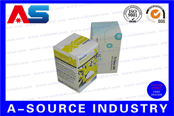 Quality Glossy / Matt Bio Custom 10mL Vial Box Cardboard Moving Boxes For Lab Test boxes for vials for sale