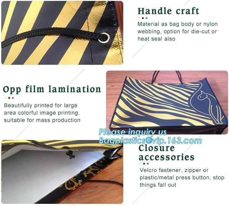 Newest promotional pp laminated non woven thermal lunch bags, Cheap Price Tote Shopping Non Woven Bag, bagease, package
