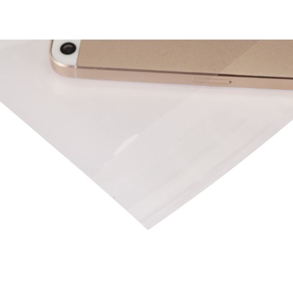 Resealable Clear Transparent Plastic Packaging Pouch with Adhesive tap