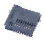 Factory Supplier 8 Plus 1 Pin SMT Push Push Sinking PCB Board Reverse 1.05MM