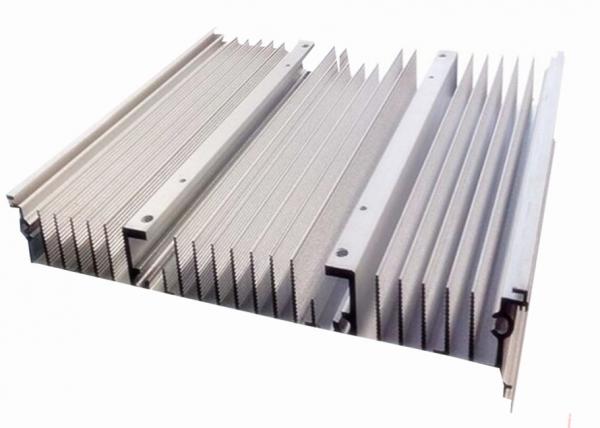 Quality 6063 T5 / 6061 T6 Extruded Aluminum Heatsink Aluminium Profile With Cooling Fins for sale