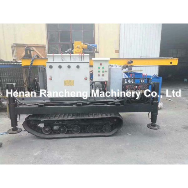 50m Depth Engineering Drilling Rig Electric Motor Crawler Mounted Drilling Rig