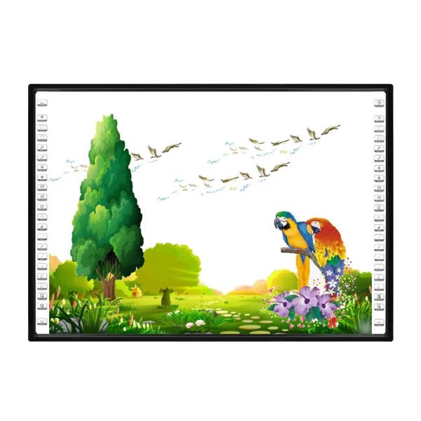 Iron Sheet IR Interactive Whiteboard With Windows Operating System And USB Data