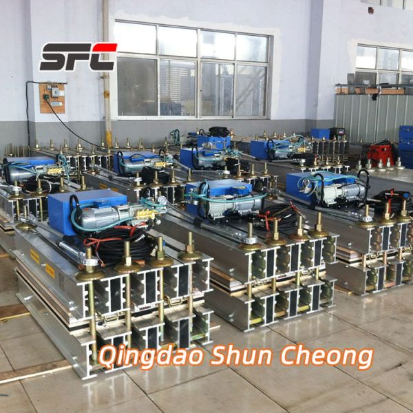 PLC Control Rubber Vulcanizing Press Machine with 0-400℃ Temperature Range and Carbon Steel/Stainless Steel Material for Belt Splicing