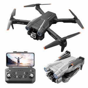 I3 Pro 4k HD Dual Mini FPV Drone with Camera Obstacle Avoidance and Optical Flow