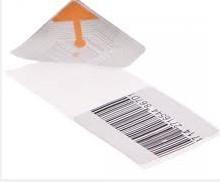 China White Paper-thin EAS RF Label Deactivatable 8.2MHz for Retailing Merchandises on sale