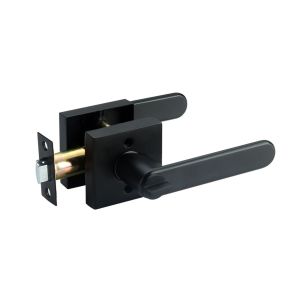1-3/8-1-3/4 Door Thickness Tubular Lever Lock with Changeable Square Corner Faceplate 1x2-1/4 PS Function