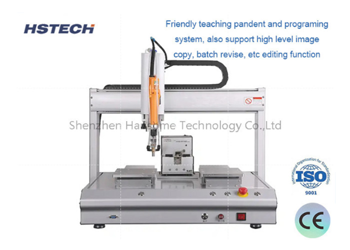 High Precision Screw Fastening Machine with Desktop Operation and CAD Document Support