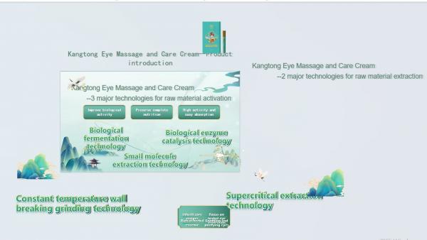 Kangtong Eye Massage and Care Cream to Relieve Symptoms Such as Photophobia