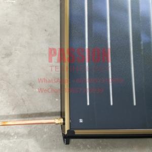 3m2 Red Copper Flat Plate Solar Collector 200L Compact Pressure Solar Water Heater Manufactures