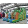 Outdoor Park Cute Animal 10×5M Inflatable Dry Slide for sale