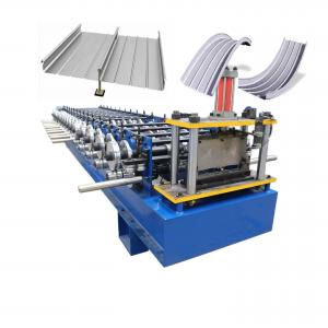  Cusotmized Standing Seam Panel Machine Standing Seam Metal Roof Roll Former Manufactures