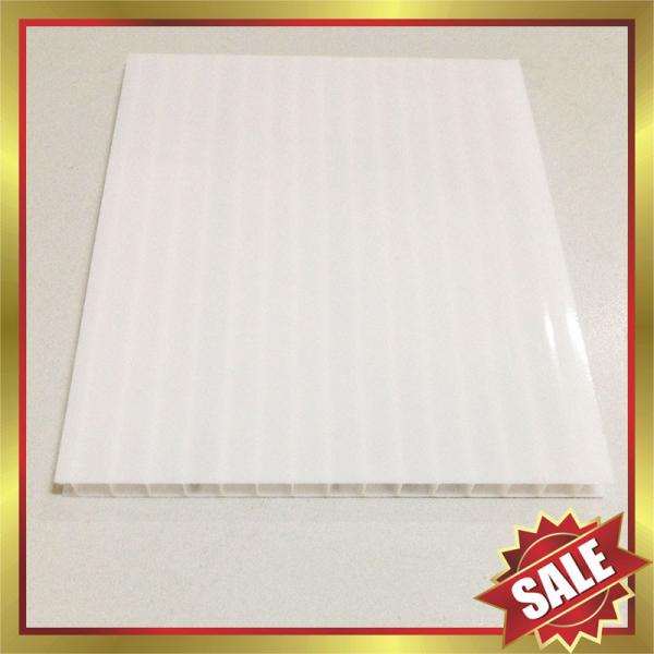 Quality opal PC hollow sheet,hollow polycarbonate sheet,pc sheeting for greenhouse and building cover for sale
