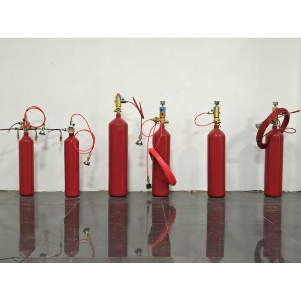 Compact Fire Suppression Detection Tube / FM200 Integrated System for Control Cabinets