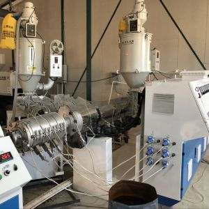 PE Plastic Processed Computerized PPR Tube Extruder Machine with Advanced