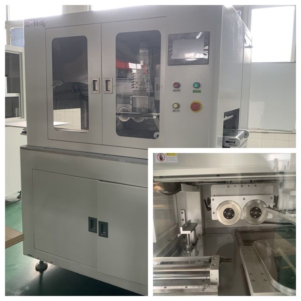 Quality High Speed V Cut PCB Separator With 300-500/S Cutting Speed Quickly Changeable Blade Set for sale